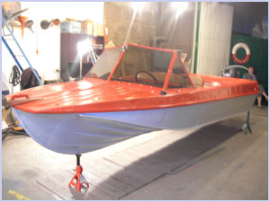 Тюнинг мотолодки Казанка-5