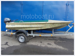 Тюнинг мотолодки Обь